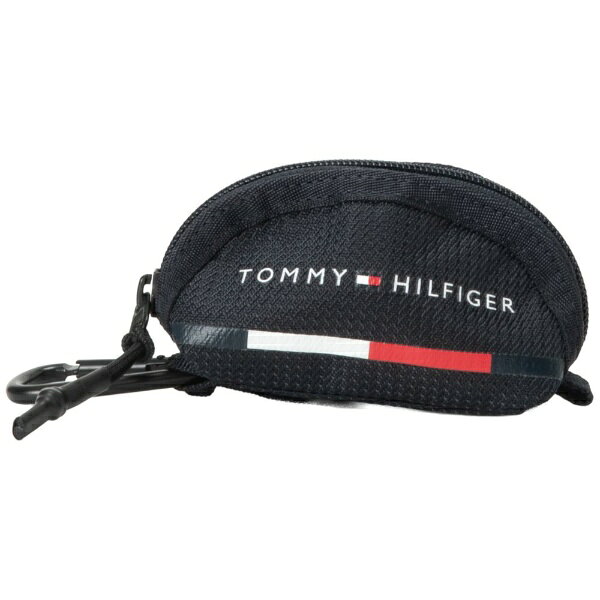 トミーヒルフィガー｜Tommy Hilfiger ボールポーチ シグネチャー ネイビー THMG6SEE [W11cm×D5cm×H5.5cm]