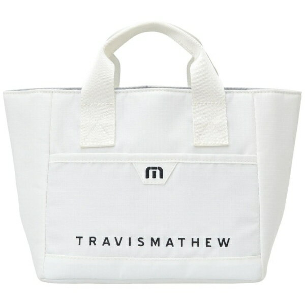 TRAVISMATHEW｜トラヴィスマシュー MP ミニバッグ ホワイト 7AN920 [横35×高さ21×マチ14.5×取手の長さ27cm]