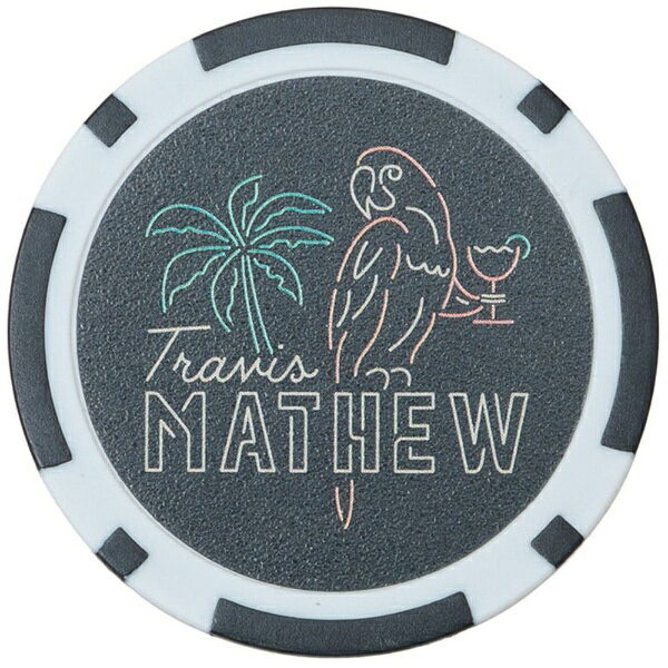 今シーズンを象徴するグラフィックをあしらったカジノマーカーTravisMathewらしい気分が上がるデザインが魅力。
