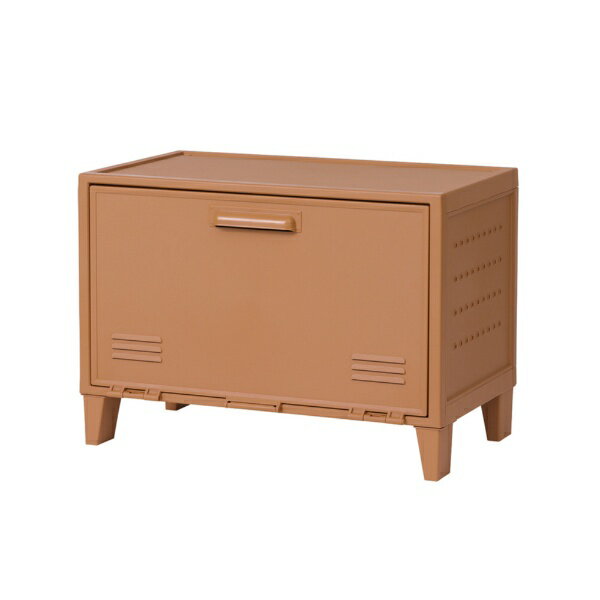 Showcases - 天馬｜TENMA フィッツペグキャビネット ロッカー型 ※ワイドタイプ（約 W59.5×D35.5×H42.5cm） 天馬（TENMA） オレンジ 615711