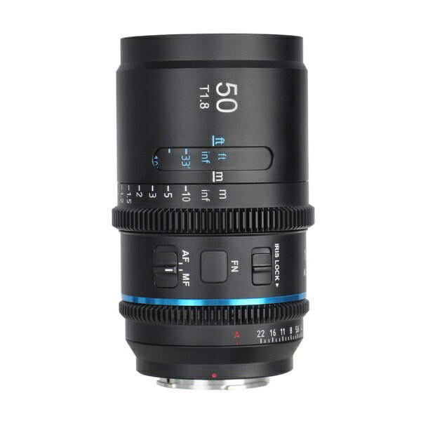 SIRUI�å��륤 Astra �����ȥե������� ���ʥ��ե��å����ͥ�� 50mm T1.8 1.33x Full Frame/�֥롼�ե쥢 SIRUI AST-50-LB-JP [�饤��L /ñ�������]