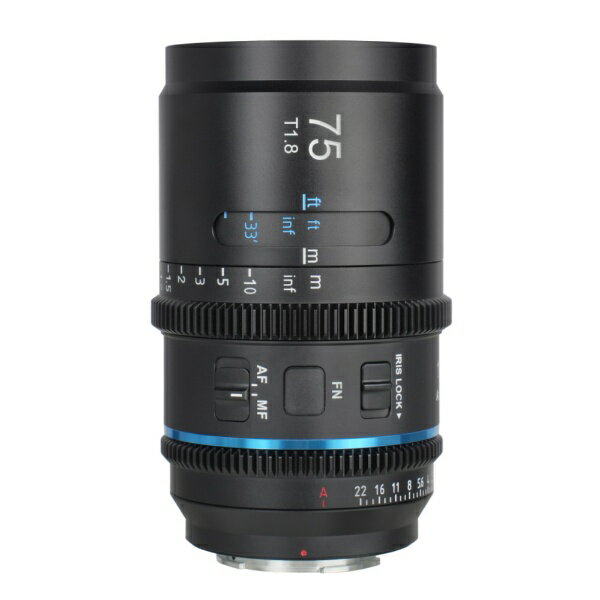 SIRUI�å��륤 Astra �����ȥե������� ���ʥ��ե��å����ͥ�� 75mm T1.8 1.33x Full Frame/�֥롼�ե쥢 SIRUI AST-75-EB-JP [���ˡ�E /ñ�������]
