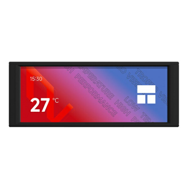 THERMALRIGHT｜サーマルライト PCケース用 6.86インチIPSディスプレイ搭載ガジェット Trofeo Vision LCD ブラック TH-TVLCD-BK - Image 2