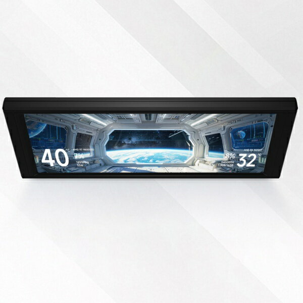 THERMALRIGHT｜サーマルライト PCケース用 6.86インチIPSディスプレイ搭載ガジェット Trofeo Vision LCD ブラック TH-TVLCD-BK - Image 3