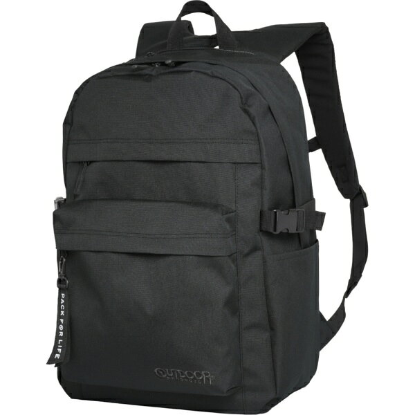 OUTDOOR - OUTDOOR PRODUCTS｜アウトドアプロダクツ デイパック スクールリュック 通学 通勤 大容量 35L 15.6インチ PC対応 撥水 軽量 ブラック/ブラック OD-11192-BKBK