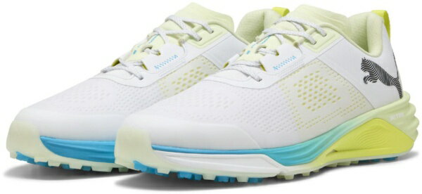 ゴルフコースでの爆発的なパワーを体験ラウンドを重ねても、常に最高の状態でプレーできる設計。防水メッシュアッパーを備えているため、空が曇り始めても濡れることのないスパイクレスシューズです。素材・材質合成樹脂(ポリウレタン)+合成繊維、合成樹脂(N、EVA樹脂)、合成樹脂底(ポリウレタン)レギュラー丈ラウンドトゥクロージャーシューレース式スパイクレスのアウトソールフラットヒール防水メッシュアッパープーマキャットのアウトソールデザイン