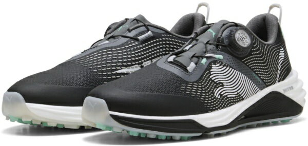 プーマ｜PUMA ゴルフシューズ シャドウキャットニトロ 2.0 ディスク PUMA BLACK×PUMA WHITE 31299102 [メンズ /25.5cm]【2026年3月6日発売予定】発売日以降のお届け