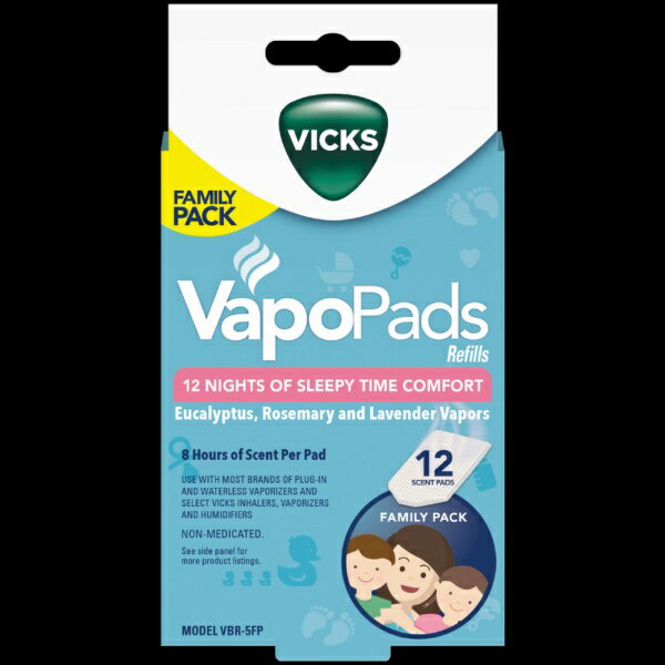 VICKS｜ヴィックス VICKS スチーム加湿器用 芳香パッド VBR-5FP
