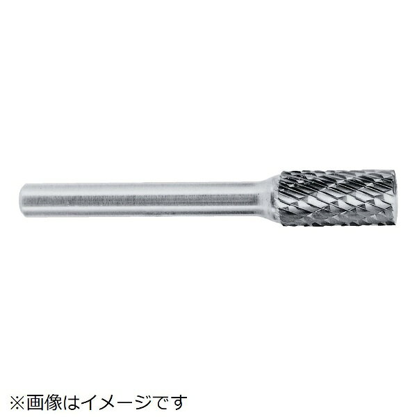 ■独自開発の刃形状により、高速回転使用時にバーが不用意に被切削物に喰いこんでしまうことがないため、滑らかに加工でき能力アップに貢献します。【仕様】・形状： 円筒型（ダブルカット）・刃径（mm）： 9.5・刃長（mm）： 19・軸径（mm）： 6・軸長（mm）： 44・最高使用回転数（rpm）： 23000・オール超硬/ロー付： ロー付・刃先タイプ： 品番の末尾S付 シングルカットSなし ダブルカット・軸長50mm以下はオール超硬【注意】・作業時は必ず安全帽、安全メガネなどの保護具をご着用ください。・最高使用回転数は推奨値です。