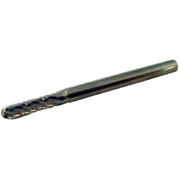 スーパーツール｜SUPER TOOL 超硬バーシャンク径3ミリ（先丸円筒型）ダブルカット（刃径：2.5）　SB2A01