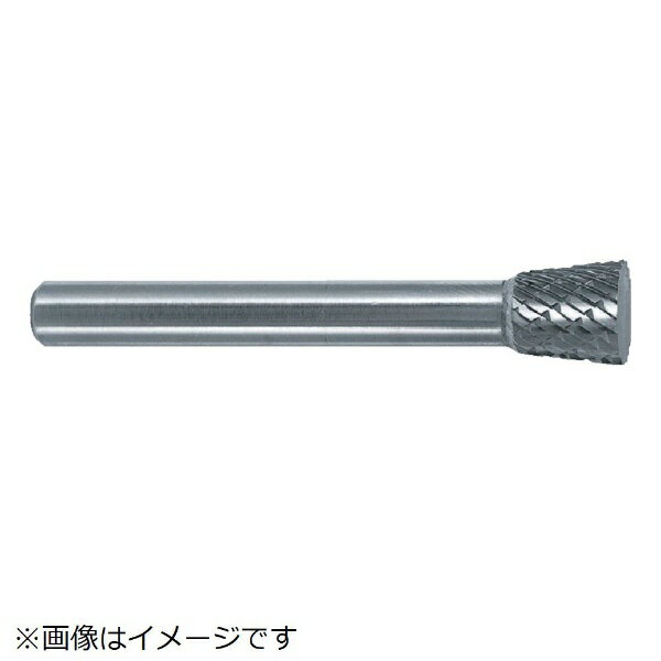 スーパーツール｜SUPER TOOL 超硬バーシャンク径6ミリ（逆テーパー型）シングルカット（刃径：6.0　SB52C01S《※画像はイメージです。実際の商品とは異なります》(4.0)