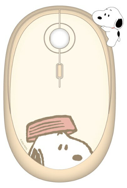 グルマンディーズ｜gourmandise マウス ピーナッツ スヌーピー SNGG-197A [無線(ワイヤレス) /Bluetooth]