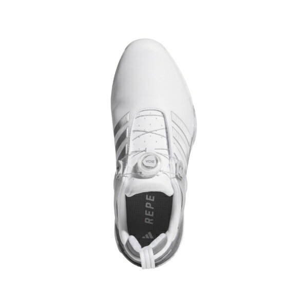 アディダス｜adidas メンズ ゴルフシューズ アディパワー 26 SL ボア ホワイト×シ...