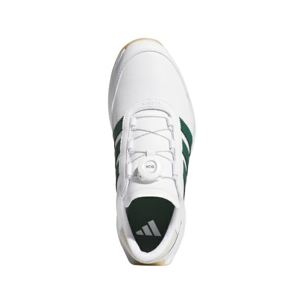 アディダス｜adidas メンズ ゴルフシューズ S2G 26 ボア ホワイト×カレッジグリー...