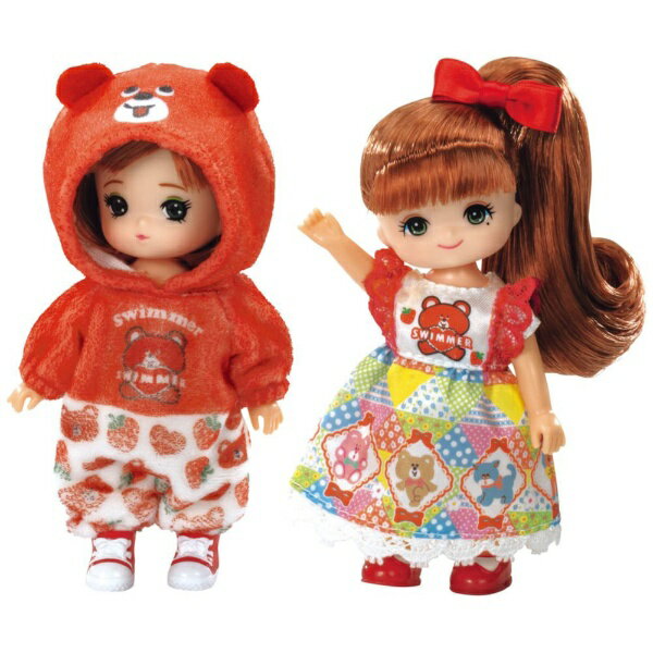 タカラトミー｜TAKARA TOMY リカちゃん SWIMMERだいすきミキちゃんマキちゃん