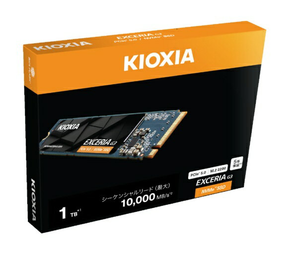 KIOXIA｜キオクシア SSD-CK1.0N5G3/J SSD-CK1.0N5G3/J [1TB /M.2](2.0)