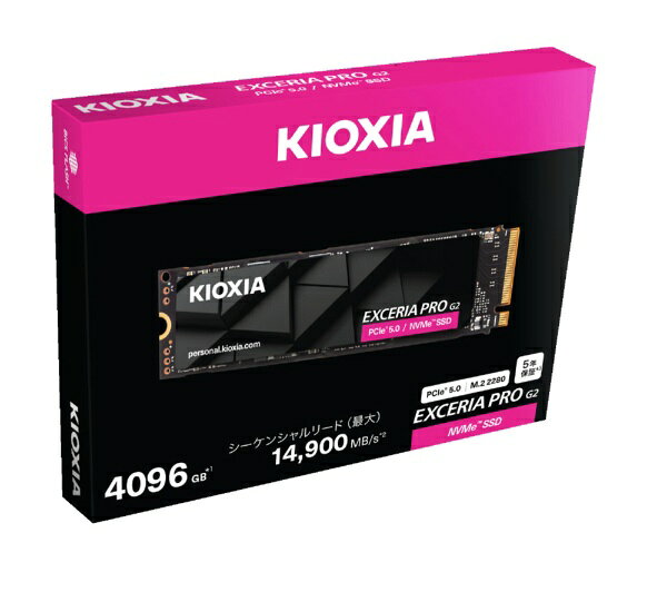楽天市場】KIOXIA EXCERIA PRO SSD-CK1.0N4P/Nの通販