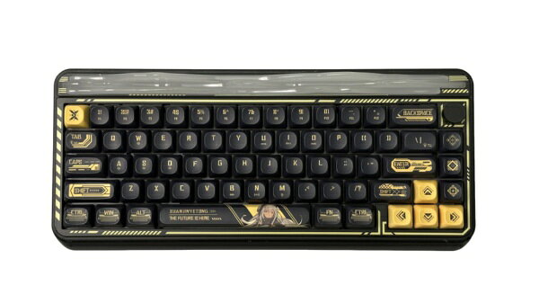 AULA �����ߥ󥰥����ܡ��� Leobog Hi65(�Ѹ�����)USB-A�ϥ���� �֥�å� Hi65JP-BK [ͭ�����磻��쥹 /Bluetooth��U...