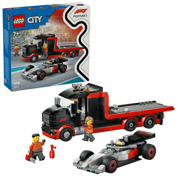 City - 【エントリーで最大2万ポイント当たる｜4/23まで】 レゴジャパン｜LEGO レゴ（LEGO） 60493 シティ F1(R) ディスプレイ輸送トラックと Audi F1(R) レースカー