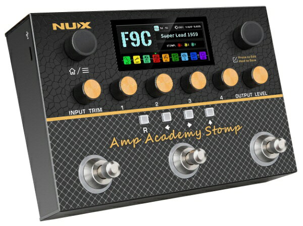 NUX｜ニューエックス アンプモデラー Amp Academy Stomp
