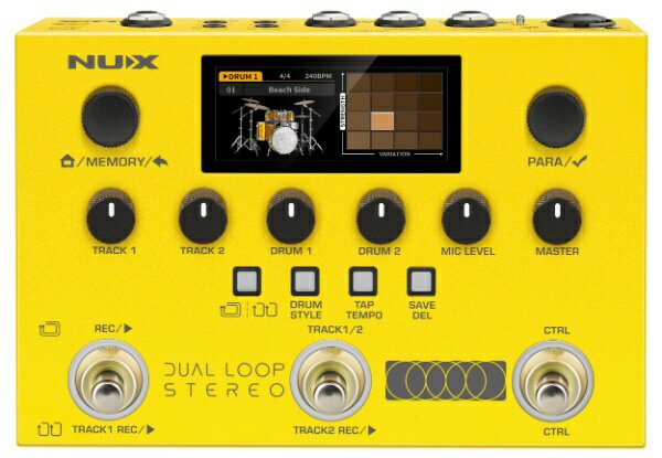 NUX｜ニューエックス ルーパーペダル Dual Loop Stereo