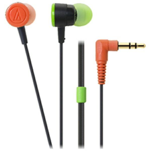 オーディオテクニカ｜audio-technica イヤホン カナル型 ATH-CKL220 BCZ ブラッククレイジー [カナル型 /φ3.5mm ミニプラグ][ATHCKL220BCZ]