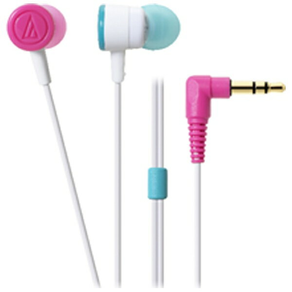 Audio-Technica | ATH-CKL220 WCZ In-Ear Headphones, White Crazy [In-Ear / φ3.5mm Mini Plug] [ATHCKL220WCZ]