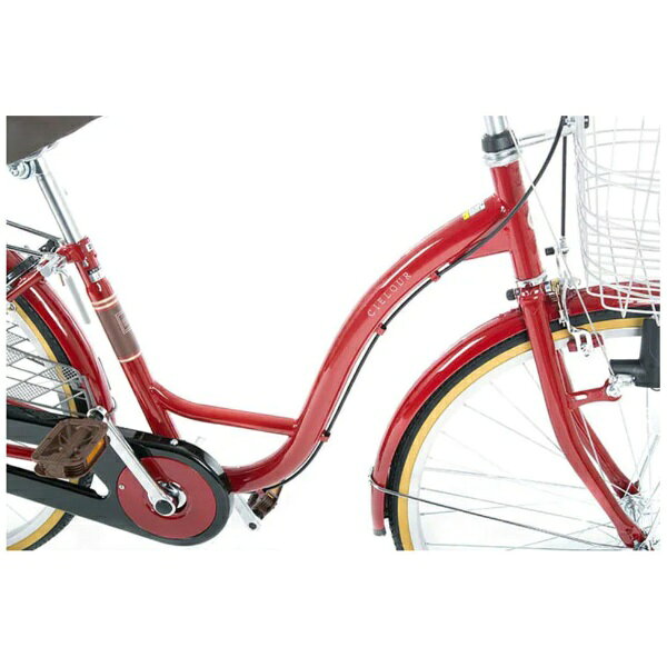 楽天ビック(ビックカメラ×楽天)のあさひ｜asahi 自転車 シエロア レッド 174619001 [24インチ]【キャンセル・返品不可】｜アングル2