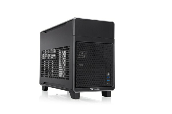 THERMALTAKE｜サーマルテイク PCケース [Mini-ITX] TR100 Black CA-11A-00S1NN-J0