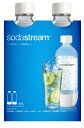 ソーダストリーム｜SodaStream ソーダストリーム 専用ボトル1Lx2本 ホワイトボトル SSB0005 SSB0005