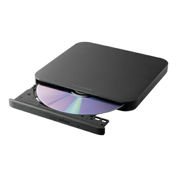 【2026年3月上旬】 I-O DATA｜アイ・オー・データ ポータブルDVDドライブ データ保存用(Chrome/Mac/Windows11対応) ブラック DVRP-W1 [USB-A]