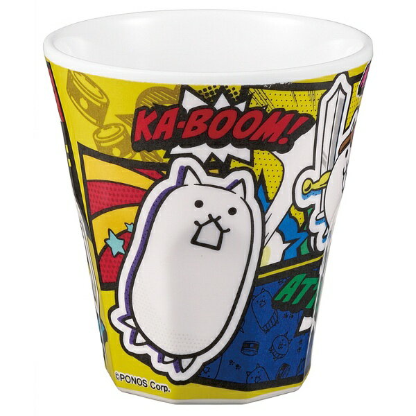Skater｜スケーター にゃんこ26ホワイト　メラミンタンブラー270ml MTB2