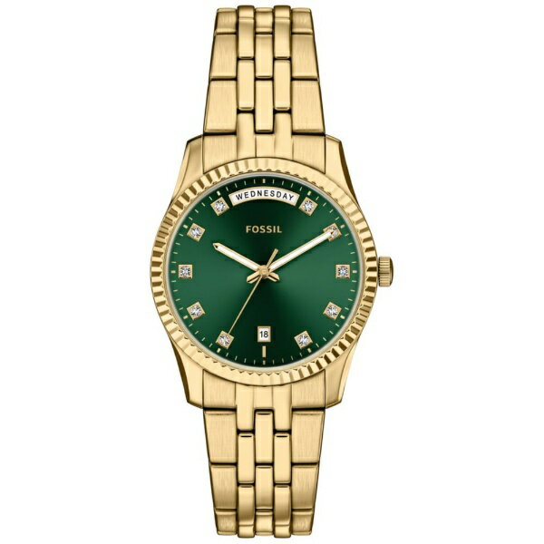 フォッシル｜FOSSIL FOSSIL Scarlette 文字盤：グリーン ES5460