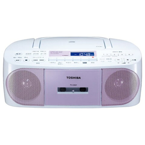 東芝　TOSHIBA TY-CDS7 ラジカセ ピンク [ワイドFM対応 /CDラジカセ][ラジカセ cd プレーヤー TYCDS7]