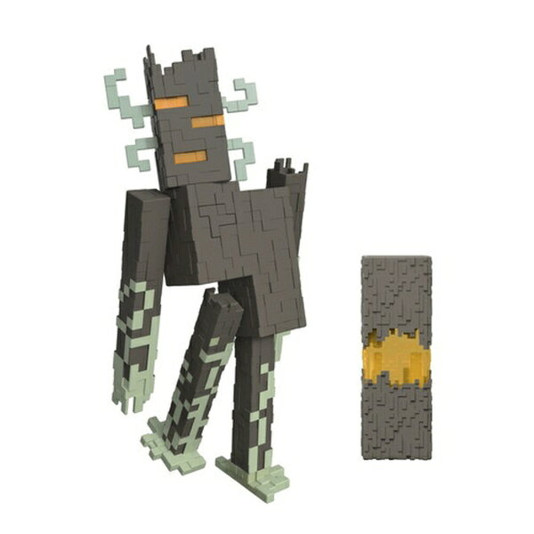 マインクラフトの世界から、敵キャラ「ザ・クリーキング」が存在感たっぷりのアクションフィギュアで登場！胸を押すとライトとサウンドが発動し、ゲームさながらのドキドキ演出が楽しめます。さらに押し続けることで、付属のハートブロックと本体がダメージを受け、破壊モードへと変化。ゲームでおなじみの舞台を再現しています。遊んでも飾っても楽しい、マインクラフトファンにおすすめのフィギュアです。○対象年齢： 6歳以上○電池： LR44×3個（テスト用電池付き）（C）2026 Mojang AB.All Rights Reserved.Minecraft、Minecraftロゴ、Mojang Studiosロゴ、Creeperロゴは、Microsoftグループ企業の商標です。