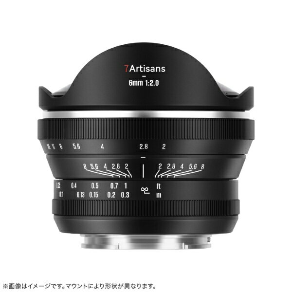 七工匠｜7artisans 7Artisans 6mm F2 FISH-EYE II ED マイクロフォーサーズマウント 7A-6F2-M43-B