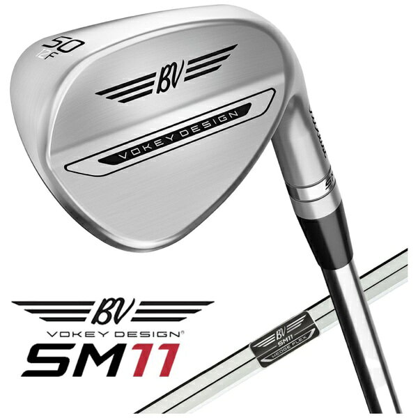 タイトリスト｜Titleist ウェッジ ボーケイ SM11 ツアークローム [515GW /52° /8° /Fグラインド /Dynamic Gold /S200 /右利き用]