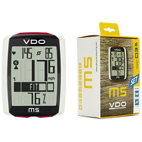 VDO｜バーディーオー サイクルコンピュータ VDO M5 WL（ハイスペックモデル） 85905-00[VDOM5WL]