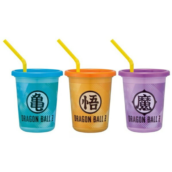 乐天商城 - Skater｜スケーター ドラゴンボールZ ストロー付タンブラー3個320ml