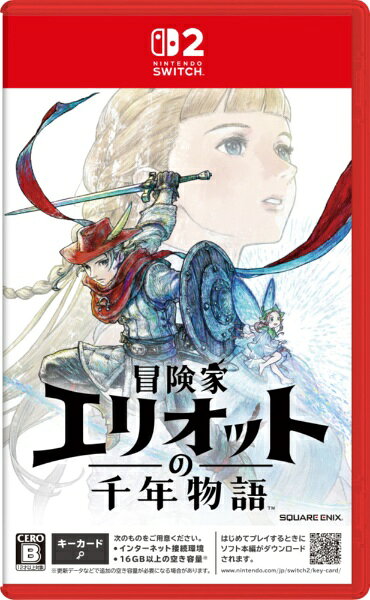 【早期購入特典付き】【2026年06月18日発売】 SQUARE ENIX｜スクウェアエニックス 冒険家エリオットの千年物語【Switch 2】 【代金引換配送不可】