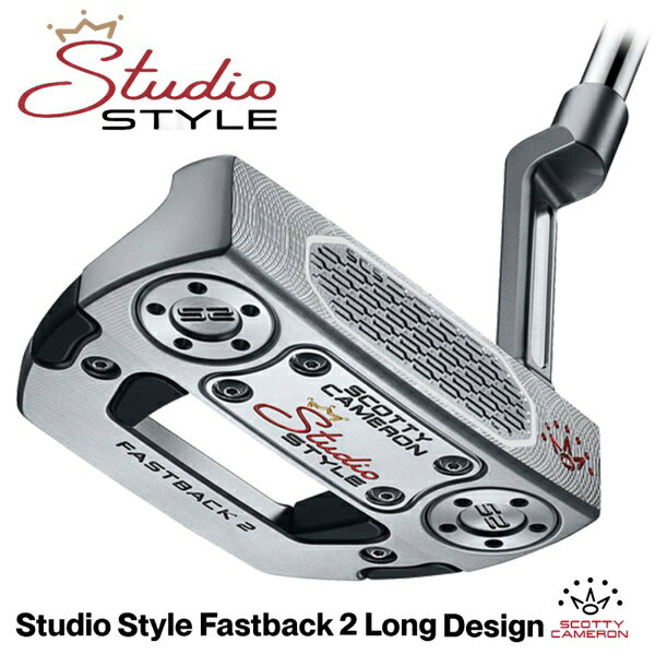 タイトリスト｜Titleist パター 2026 Studio Style Fastback 2 Long Design スタジオスタイルファストバック2 ロングデザイン 