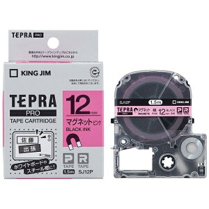 󥰥KING JIM ޥͥåȥơ TEPRA(ƥץ) PRO꡼ ԥ SJ12P [ʸ /12mm]