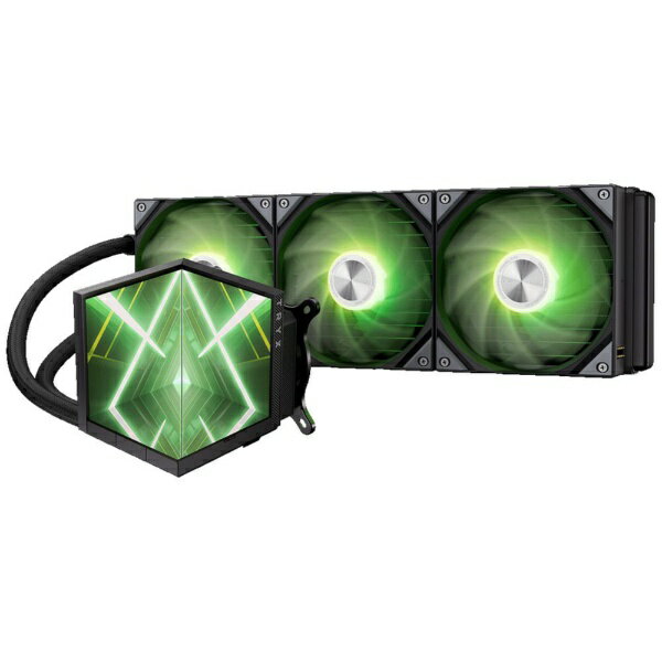 TRYX｜トライエックス 水冷CPUクーラー 120mmファンx3 [LGA1851/1700/1200/115x・AM5/AM4] STAGE 360 シリーズ ブラック L-S360A-DM3MG0K