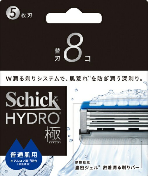 シック｜Schick Schick(シック) ハイドロ極 普通肌 替刃(8コ)
