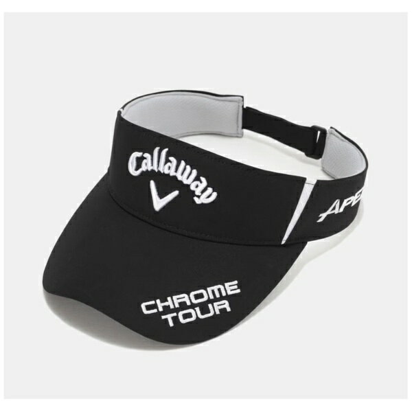 キャロウェイ｜Callaway メンズ ゴルフキャップ TOUR SW VISOR 26 JM ブラック C26...