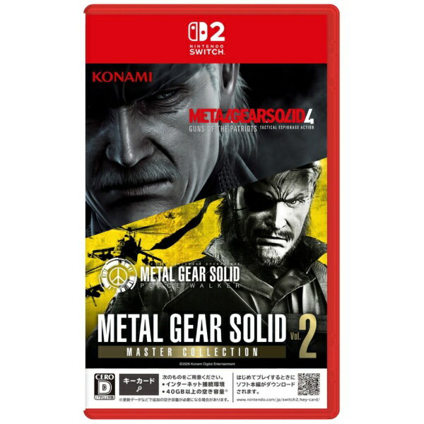METAL GEAR SOLID�F MASTER COLLECTION Vol.2 [Nintendo Switch 2 ��p]