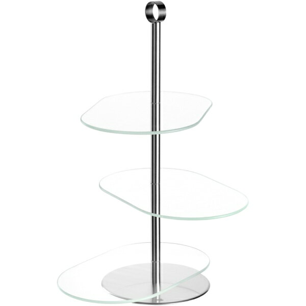 Japanese Tableware - Leonardo｜レオナルド サービングスタンド CENA LEONARDO (レオナルド) クリアー 025364