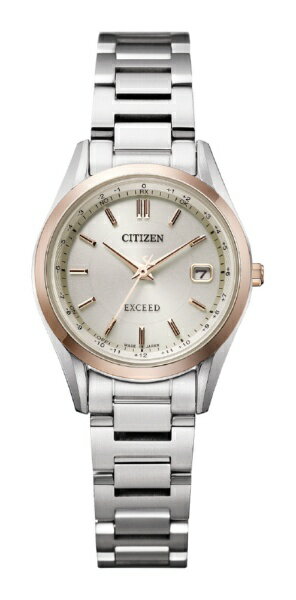 CITIZEN｜シチズン EXCEED（エクシード） 光発電エコ・ドライブ電波時計［ソーラー電波時計］　ダイレクトフライト　ペア ES9375-51B