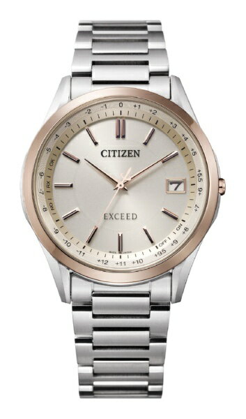 CITIZEN｜シチズン EXCEED（エクシード） 光発電エコ・ドライブ電波時計［ソーラー電波時計］　ダイレクトフライト　ペア CB1115-50B