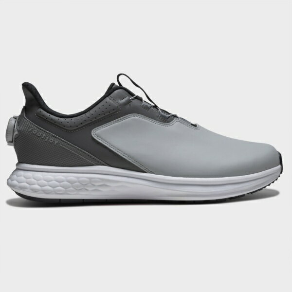 フットジョイ｜FootJoy メンズ ゴルフシューズ パルス BOA グレー 54716 [メンズ /25.5cm /幅:Wide(3E相当)]【返品交換不可】